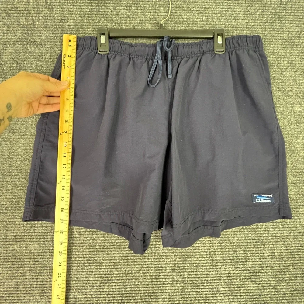 LL Bean Shorts Men XXL Lined Elastic Drawstring Outdoor Utility Athletic Baggies